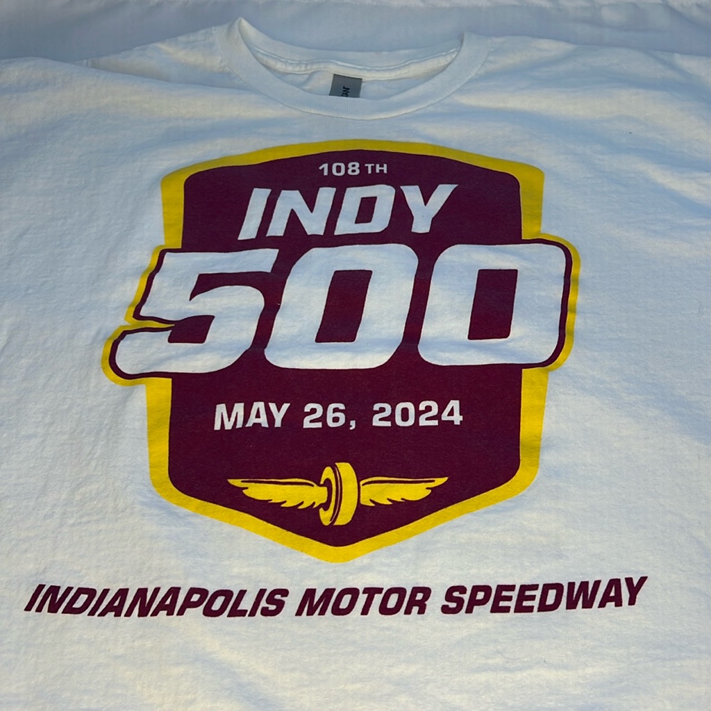 T Shirt Mens Xl Indianapolis 500 2024 Indy Motor Racing Sports Americana